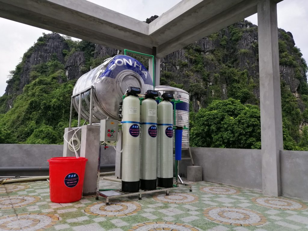 Sử dụng máy lọc nước TÂN Á MỸ để Lọc tổng nước sinh hoạt cho gia đình