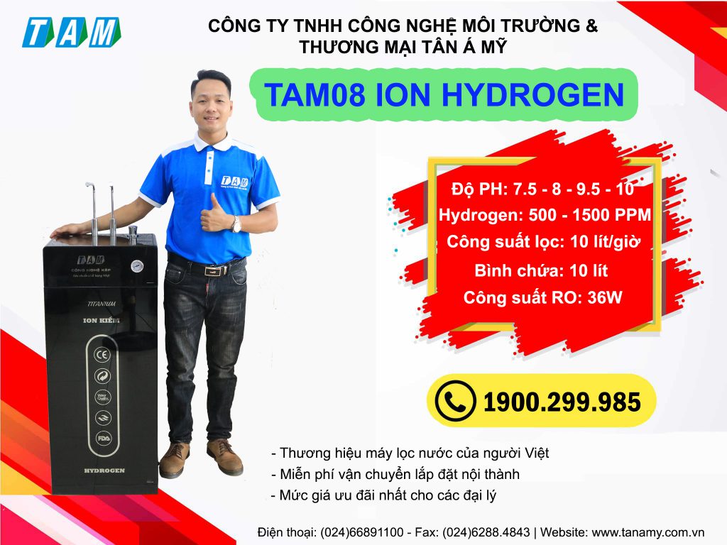 Địa chỉ mua máy lọc nước hydrogen tại Hà Nội