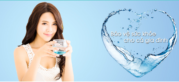 Nước ion kiềm bảo vệ sức khỏe gia đình bạn